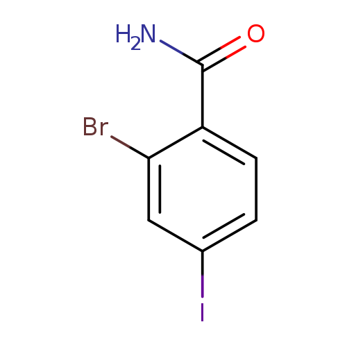 2-Bromo-4-iodobenzamide