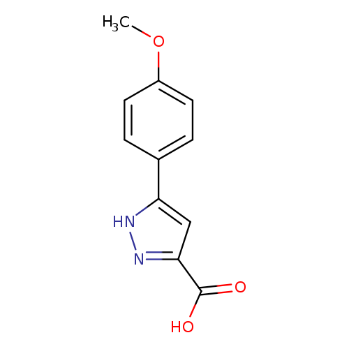 5-(4-methoxyphenyl)-1H-pyrazole-3-carboxylic acid