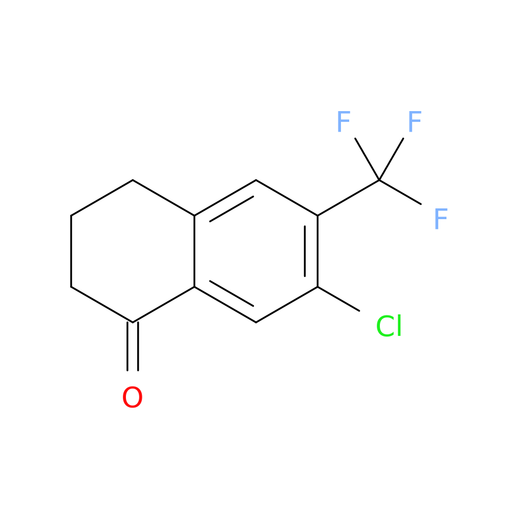 7-Chloro-6-(Trifluoromethyl)-3,4-Dihydronaphthalen-1(2H)-One