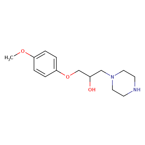 1-(4-Methoxy-phenoxy)-3-piperazin-1-yl-propan-2-ol