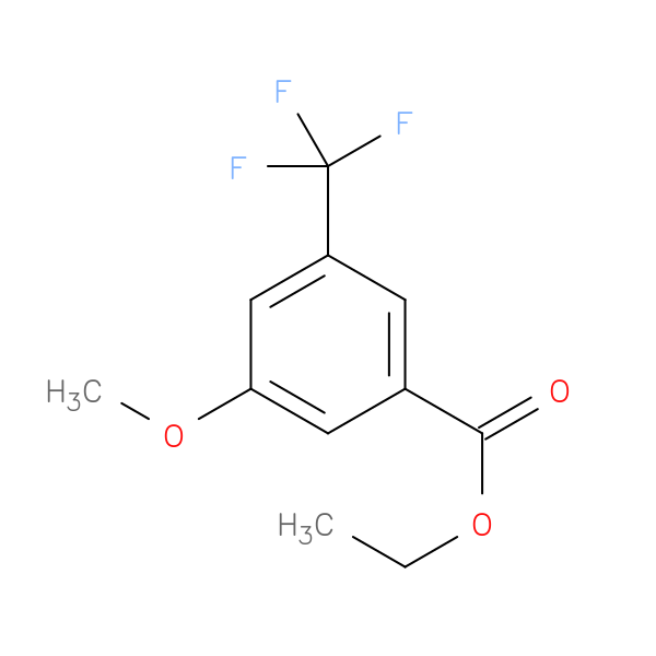 3-Methoxy-5-trifluoromethyl-benzoic acid ethyl ester