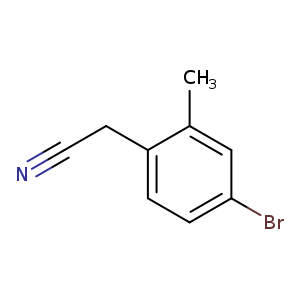 2-(4-bromo-2-methylphenyl)acetonitrile