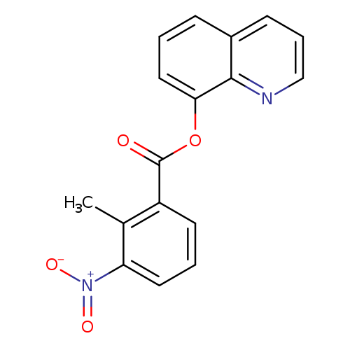 quinolin-8-yl 2-methyl-3-nitrobenzoate