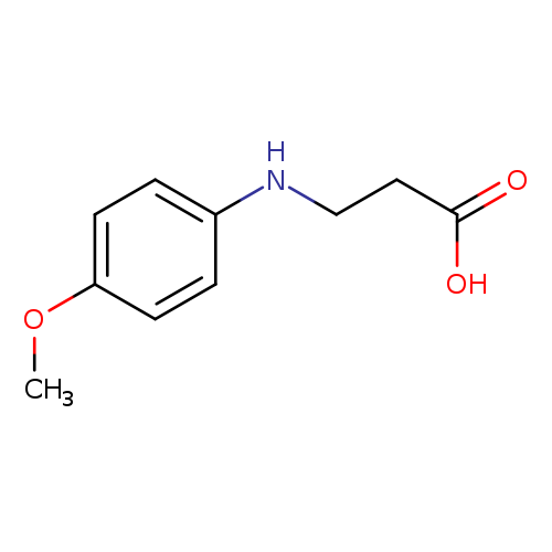 β-Alanine, N-(4-methoxyphenyl)-