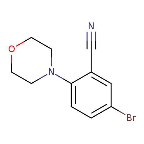 5-Bromo-2-(morpholino)benzonitrile