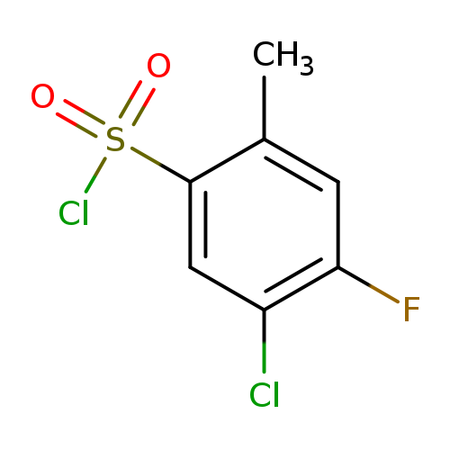 5-Chloro-4-fluoro-2-methylbenzenesulfonyl chloride
