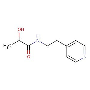 2-Hydroxy-n-[2-(pyridin-4-yl)ethyl]propanamide
