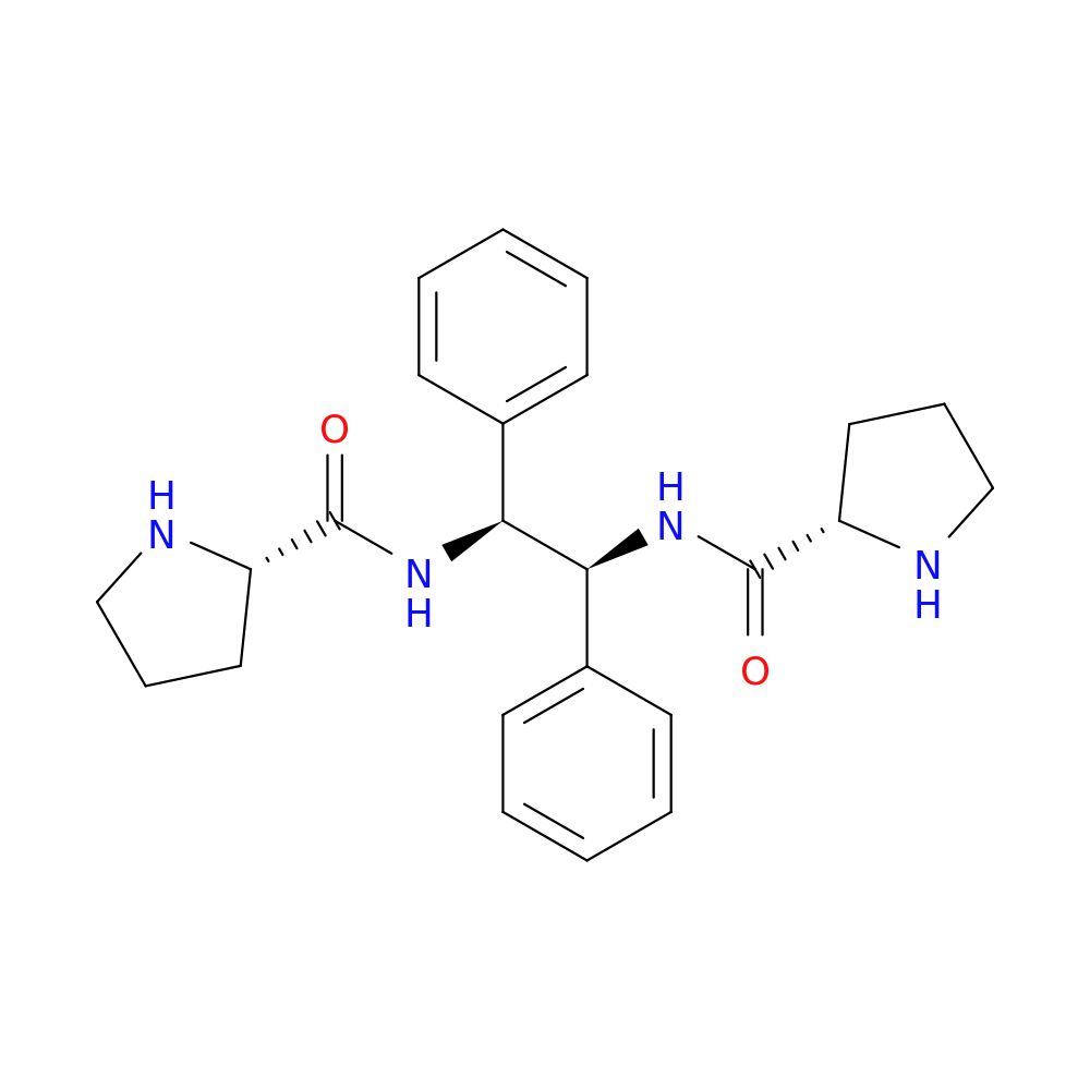 (2S,2'S)-N,N'-((1S,2S)-1,2-Diphenylethane-1,2-Diyl)Bis(Pyrrolidine-2-Carboxamide)