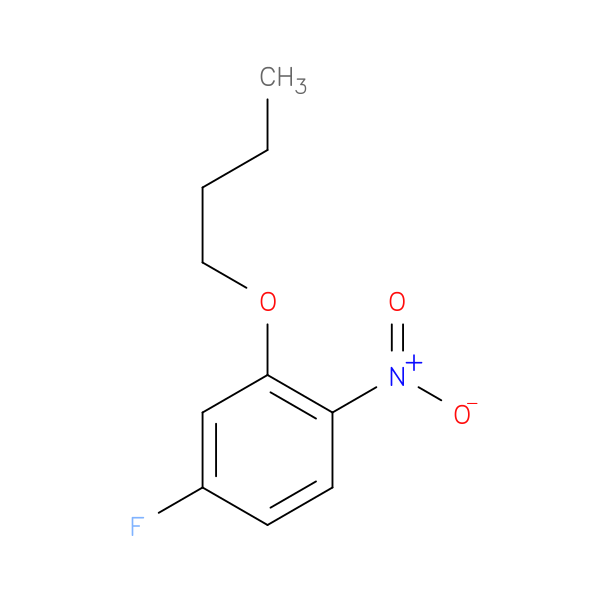 2-Butoxy-4-fluoro-1-nitrobenzene