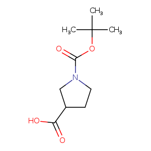 1-(tert-Butoxycarbonyl)pyrrolidine-3-carboxylic acid