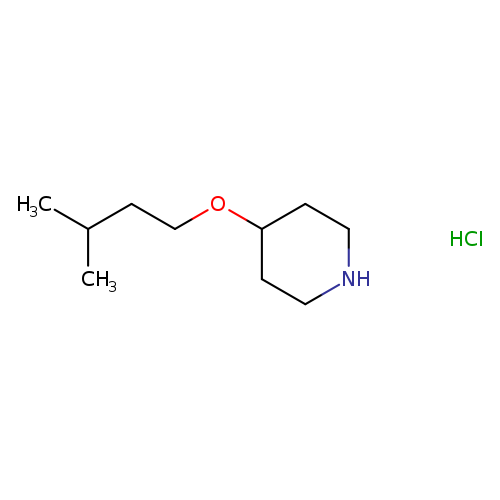 4-(ISOPENTYLOXY)PIPERIDINE HYDROCHLORIDE