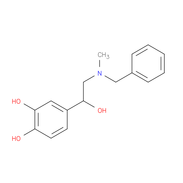 4-[2-[benzyl(methyl)amino]-1-hydroxy-ethyl]benzene-1,2-diol