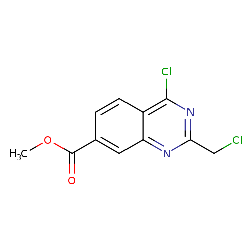 methyl 4-chloro-2-(chloromethyl)quinazoline-7-carboxylate