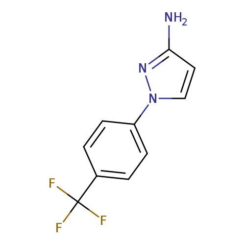 1-(4-(Trifluoromethyl)phenyl)-1H-pyrazol-3-amine