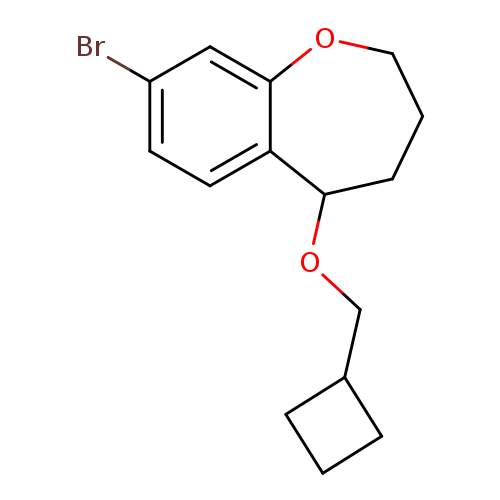 8-bromo-5-(cyclobutylmethoxy)-2,3,4,5-tetrahydro-1-benzoxepine