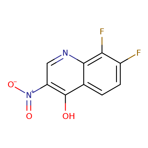 7,8-difluoro-3-nitroquinolin-4-ol
