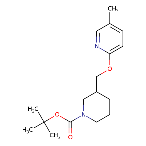 tert-Butyl 3-(((5-methylpyridin-2-yl)oxy)methyl)piperidine-1-carboxylate