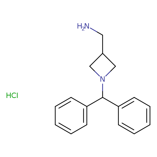 3-Azetidinemethanamine, 1-(diphenylmethyl)-, hydrochloride (1:1)