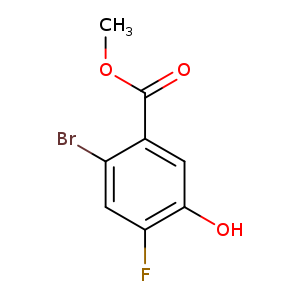 Methyl 2-bromo-4-fluoro-5-hydroxybenzoate