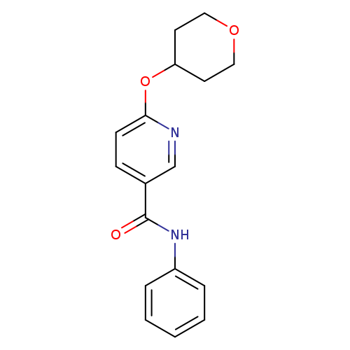 6-(oxan-4-yloxy)-N-phenylpyridine-3-carboxamide