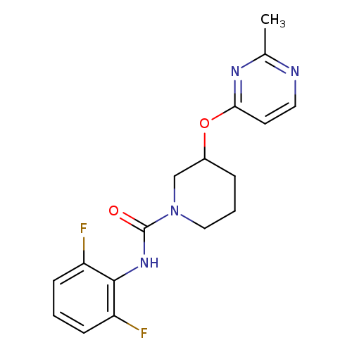 N-(2,6-difluorophenyl)-3-[(2-methylpyrimidin-4-yl)oxy]piperidine-1-carboxamide