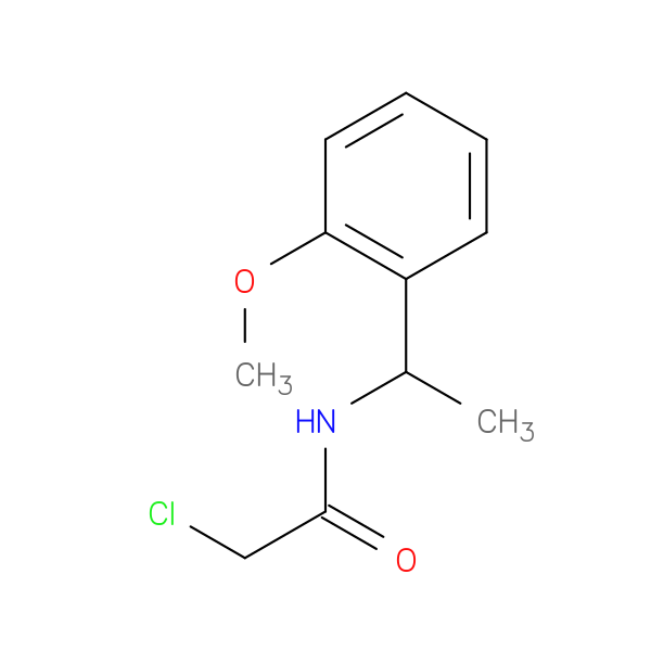 2-Chloro-N-(1-(2-methoxyphenyl)ethyl)acetamide