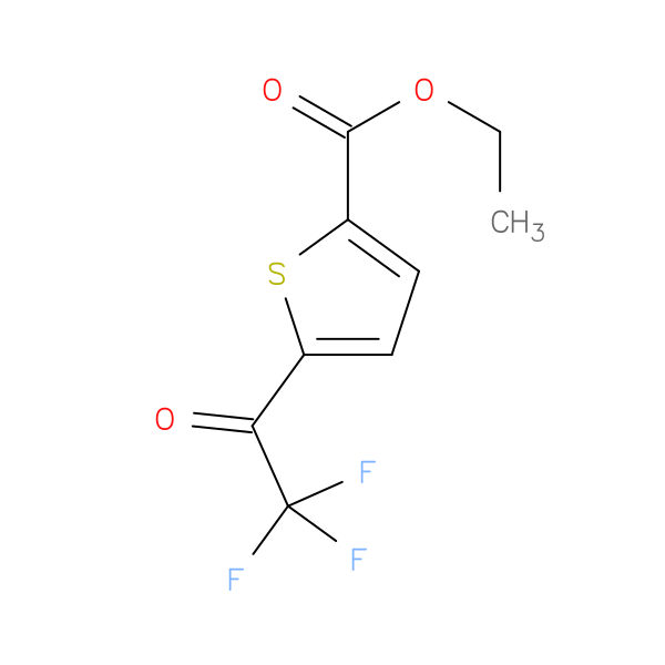 Ethyl 5-(2,2,2-trifluoroacetyl)thiophene-2-carboxylate