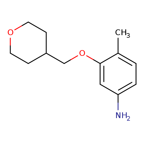 4-methyl-3-(oxan-4-ylmethoxy)aniline