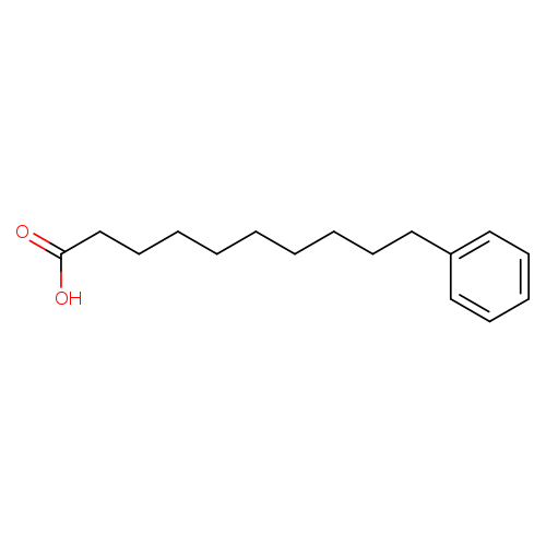 Benzenedecanoic acid