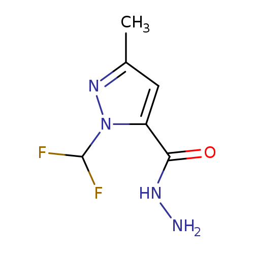 1-(Difluoromethyl)-3-methyl-1H-pyrazole-5-carbohydrazide