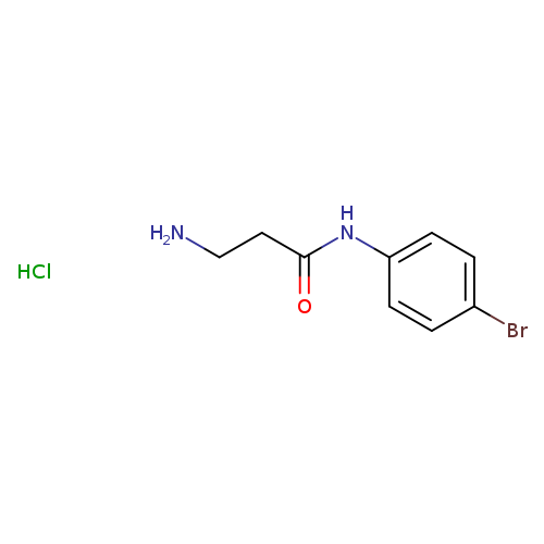 3-Amino-N-(4-bromophenyl)propanamide hydrochloride