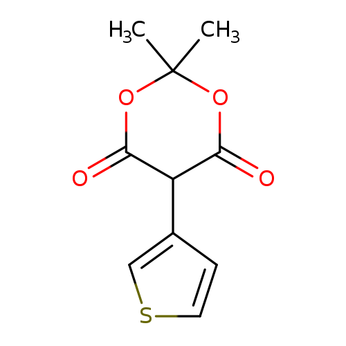 2,2-Dimethyl-5-(thiophen-3-yl)-1,3-dioxane-4,6-dione