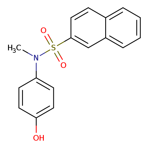 N-(4-hydroxyphenyl)-N-methylnaphthalene-2-sulfonamide
