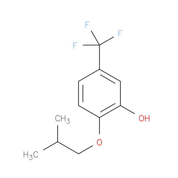 2-(2-methylpropoxy)-5-(trifluoromethyl)phenol