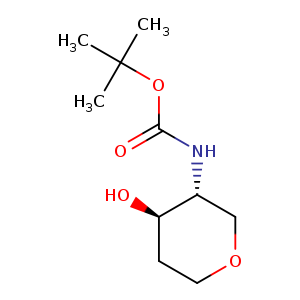 tert-butyl ((3R,4R)-4-hydroxytetrahydro-2H-pyran-3-yl)carbamate