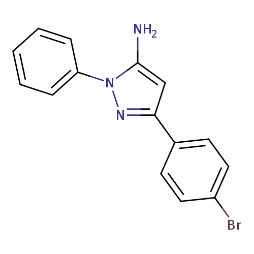 5-(4-Bromo-phenyl)-2-phenyl-2h-pyrazol-3-ylamine