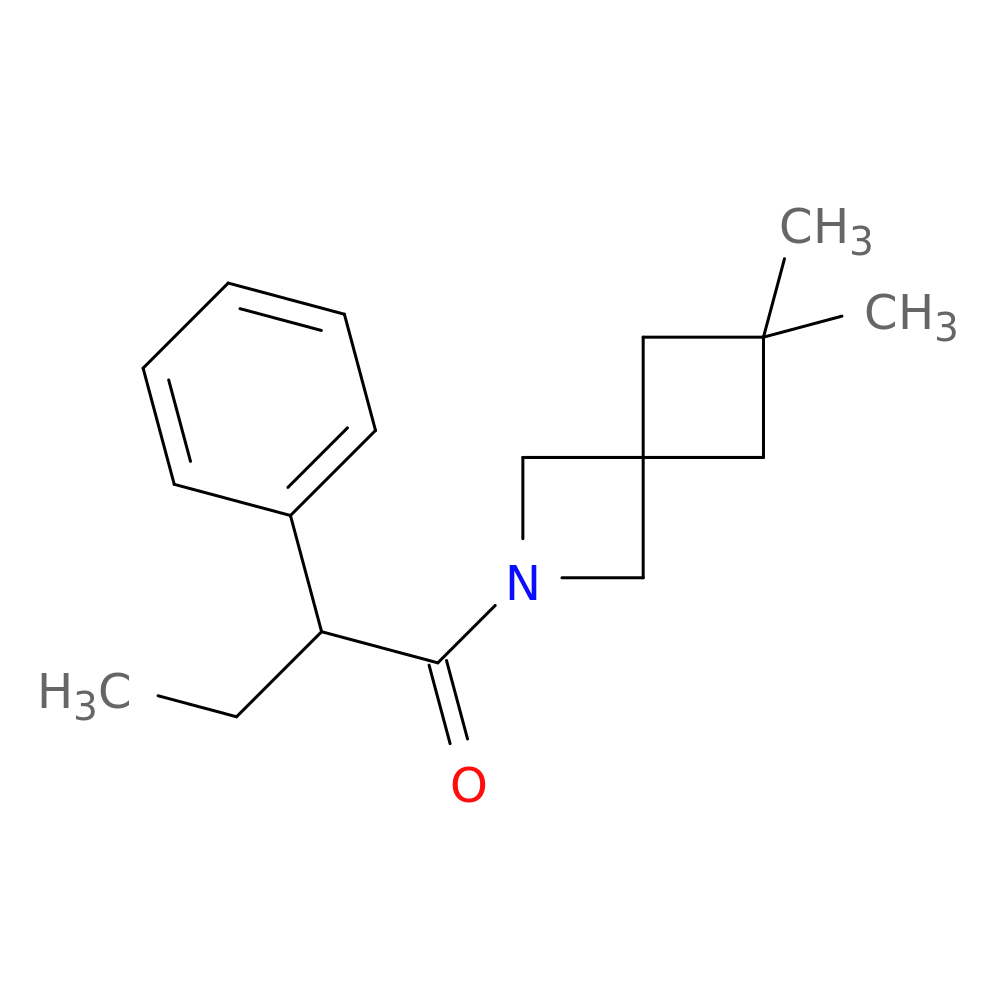 1-{6,6-dimethyl-2-azaspiro[3.3]heptan-2-yl}-2-phenylbutan-1-one