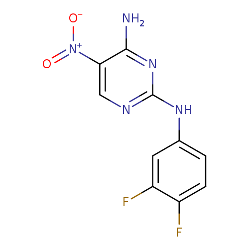 N2-(3,4-difluorophenyl)-5-nitropyrimidine-2,4-diamine