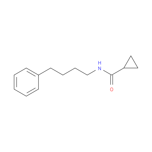 N-(4-phenylbutyl)cyclopropanecarboxamide
