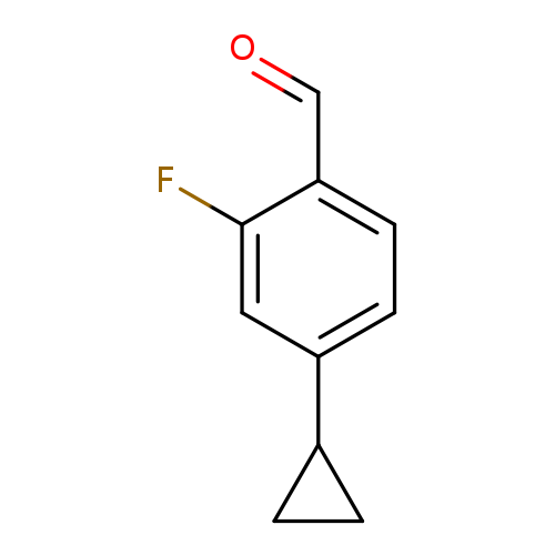 4-cyclopropyl-2-fluorobenzaldehyde