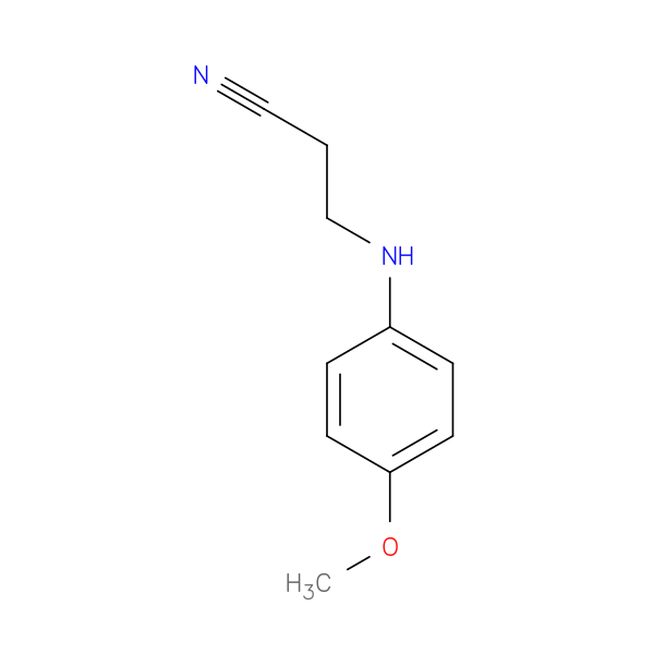 3-((4-Methoxyphenyl)amino)propanenitrile