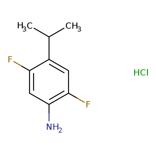 2,5-difluoro-4-(propan-2-yl)aniline hydrochloride