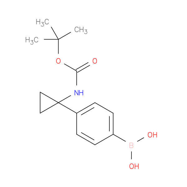 (4-(1-((tert-Butoxycarbonyl)amino)cyclopropyl)phenyl)boronic acid