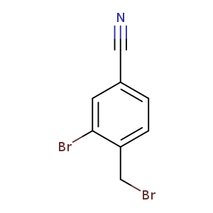 3-Bromo-4-(bromomethyl)benzonitrile