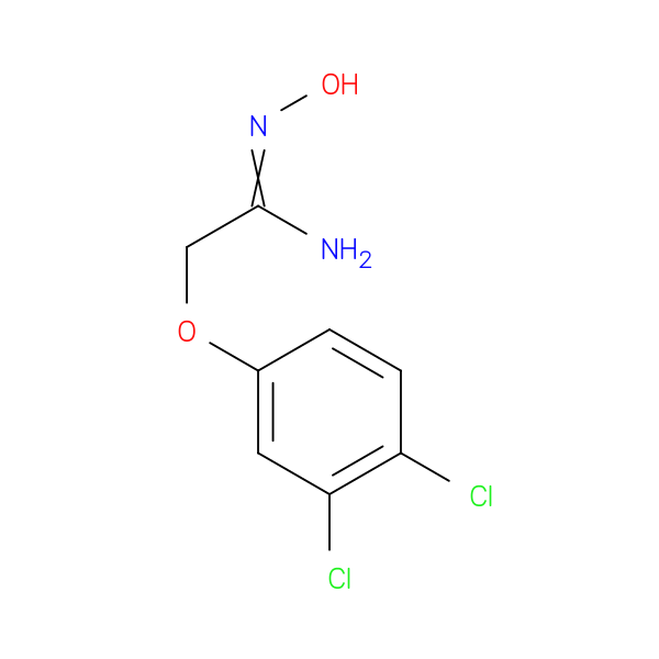 (Z)-2-(3,4-dichlorophenoxy)-N'-hydroxyethanimidamide
