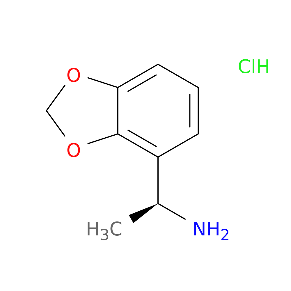 (1S)-1-(1,3-dioxaindan-4-yl)ethan-1-amine hydrochloride