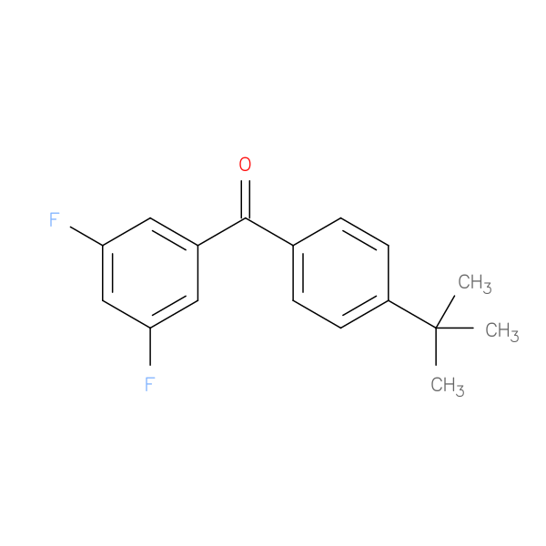 4-tert-Butyl-3',5'-difluorobenzophenone