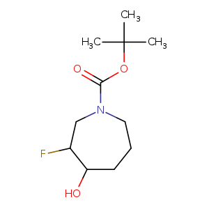 tert-Butyl 3-fluoro-4-hydroxyazepane-1-carboxylate
