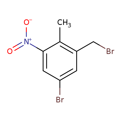 5-bromo-1-(bromomethyl)-2-methyl-3-nitrobenzene