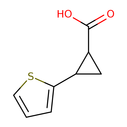 2-(Thiophen-2-yl)cyclopropanecarboxylic acid